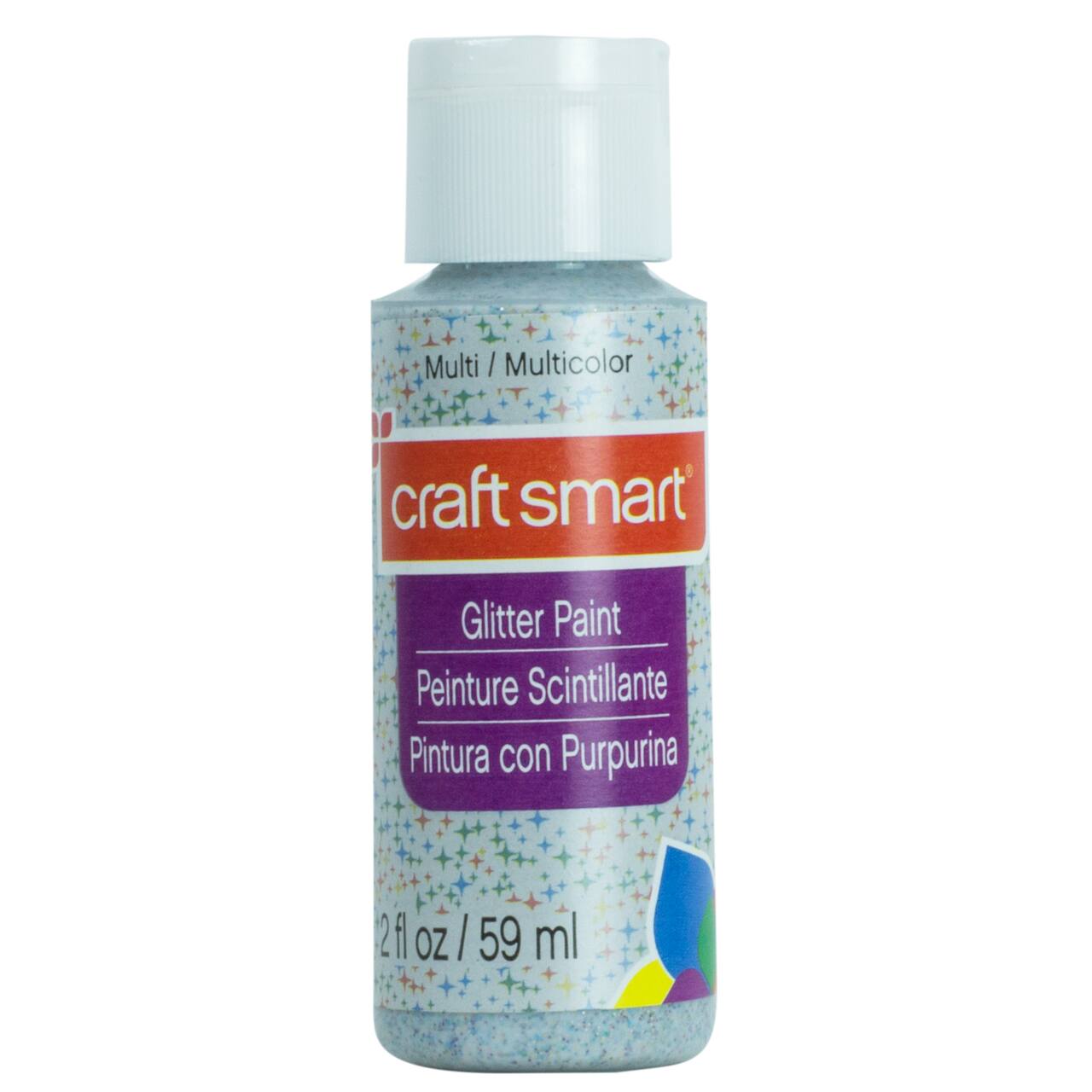 12 Pack: Glitter Paint by Craft Smart®, 2oz.